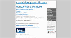 Desktop Screenshot of chrono-gom.com